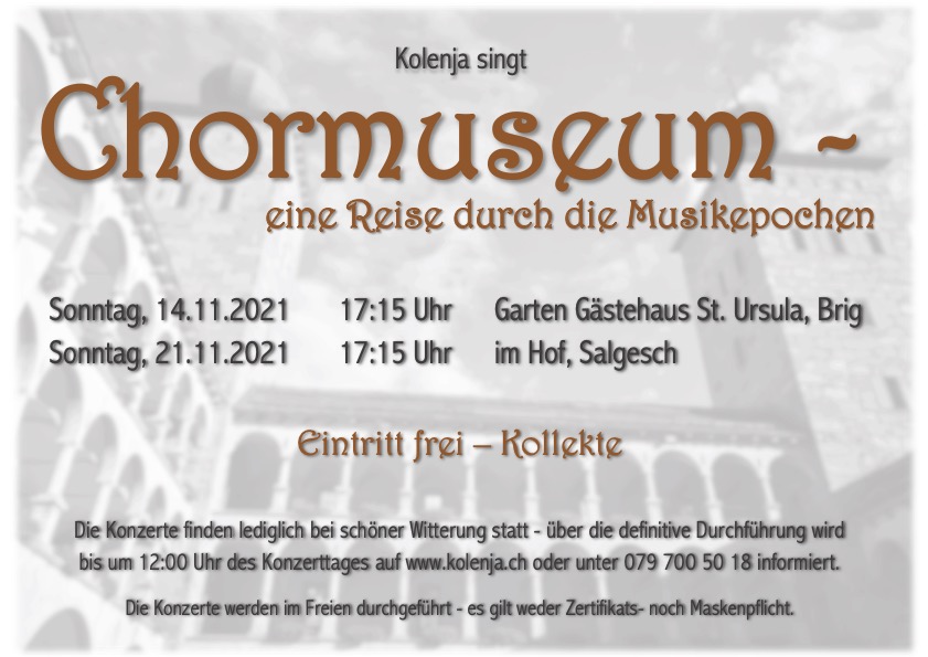 Chormusemum – eine Reise durch die Musikepochen